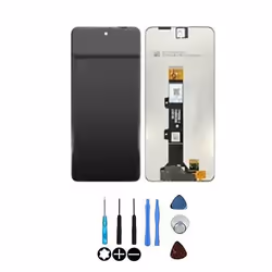 Ecran LCD - Motorola - Moto G22 - Noir - Assemblé sans châssis - Remplacement