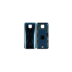 Cache Batterie Vitre Arrière - Premium - Xiaomi Redmi Note 9 Pro - Gris de Minuit - Protection - Design élégant