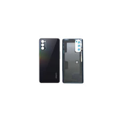 Cache Batterie Vitre Arrière Premium Noir Spatial pour OPPO Reno 4 Pro 5G Piece Téléphone
