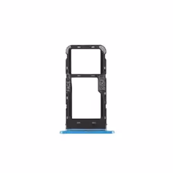 Tiroir Carte Sim - Motorola - Moto E7 - Bleu Aqua - Support Carte Sim