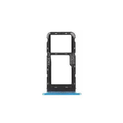Tiroir Carte Sim - Motorola - Moto E7 - Bleu Aqua - Support Carte Sim