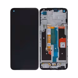 Écran Complet LCD - Original - Realme 8i / narzo 50 - Noir - Avec Châssis - Tactile Oui