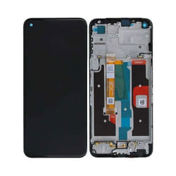 Écran Complet LCD - Original - Realme 8i / narzo 50 - Noir - Avec Châssis - Tactile Oui