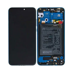 Original Ecran Complet LCD & Vitre tactile Vert Emeraude Sur Châssis et Batterie Pour Honor 9X Lite 02353QJT