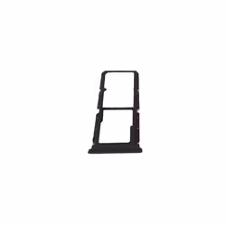 Tiroir Sim Premium Noir Brillant pour OPPO A76 4G
