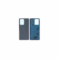 Cache Batterie Vitre Arrière Premium Noir Minuit pour Xiaomi Redmi Note 12 Pro+ 5G