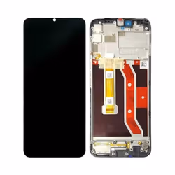 Ecran Complet LCD - Realme - narzo 30A - Noir - Avec Châssis - Ecran Tactile Oui