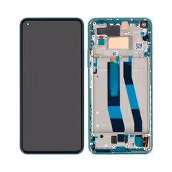 Ecran LCD - Xiaomi - 11 Lite 5G NE - Vitre Tactile Premium - Châssis Vert Menthe - Remplacement