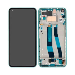 Ecran LCD - Xiaomi - 11 Lite 5G NE - Vitre Tactile Premium - Châssis Vert Menthe - Remplacement
