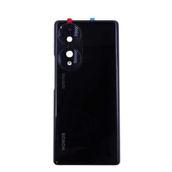 Original Cache Batterie Vitre Arrière Back Cover Noir Pour Honor 70