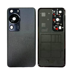 Cache Batterie Vitre Arrière - Huawei - P60 Pro - Premium - Noir - Pièce Détachée