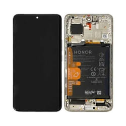 Original Ecran Complet LCD & Vitre tactile Diamond Silver Avec Châssis et Batterie Pour Honor 90 0235AGDR