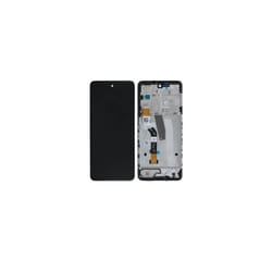 Écran LCD - Motorola - Moto G51 5G - Avec Châssis Noir - Remplacement décran - Android