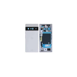 Cache Batterie Vitre Arrière - PULLED - Google Pixel 6 Pro - Blanc - Grade B