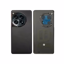 Cache Batterie Vitre Arrière - OnePlus - 12 5G - Premium - Silky Black - Noir