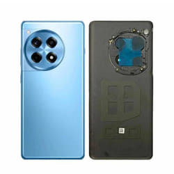 Cache Batterie Vitre Arrière Premium Cool Blue pour OnePlus 12R 5G
