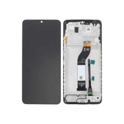 Écran LCD et Vitre Tactile - Xiaomi - POCO C65/Redmi 13C/Redmi 13C 5G - Noir - Remplacement - Verre