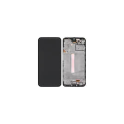 Piece Detachee Ecran LCD et Vitre Tactile Oled avec Châssis Noir pour Samsung Galaxy A25 5G A256 (Original Size)