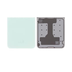 Piece Detachee Original Cache Batterie Vitre Arrière Vert dEau pour Samsung Galaxy Z Flip 6 5G F741 GH82-35182D