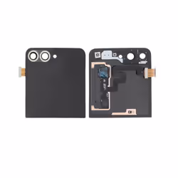 Piece Detachee Original Ecran Lcd Et Vitre Tactile Externe Blanc pour Samsung Galaxy Z Flip 6 5G F741 GH97-30012F