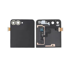 Piece Detachee Original Ecran Lcd Et Vitre Tactile Externe Blanc pour Samsung Galaxy Z Flip 6 5G F741 GH97-30012F