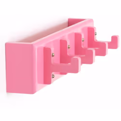 Porte-clés mural polyvalent 4 crochets Polyvalent: porte-clés, pour accrocher les vêtements ou sacs et stockage pour lettres. ...
