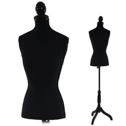 Buste de couture mannequin fee deco vitrine noir