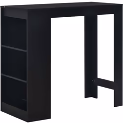 Cette table de bar est le choix parfait pour les petits appartements ou pour les endroits où l'espace est un peu limité. Son  ...