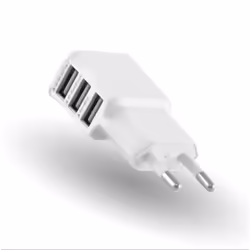 Adaptateur Secteur USB pour Gionee Marathon M5 Plus Smartphone Tablette Triple Prise Murale 3 Ports