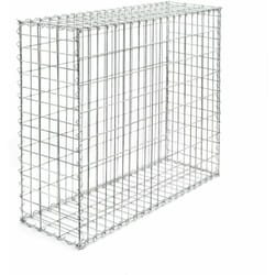 Gabion 100 x 100 x 30 cm mur pierre paroi bordure de jardin espalier clôture panier