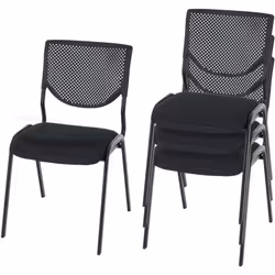 Élégant et moderne, jeune et dynamique, tous les termes qui viennent à l'esprit lorsque l'on regarde cette chaise de conféren ...