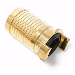 Il s'agit d'un raccord rapide pour tuyaux de jardin en 38 mm (1 1/2") avec embout de tuyau. Pour prolonger des conduites de t ...