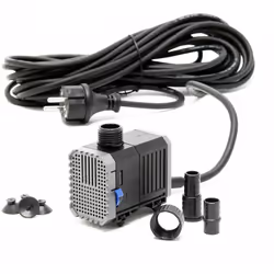La pompe de bassin est une des pompes ayant le plus grand rendement sur le marché des bassins 500 l/h avec 7 Watt Si on compa ...