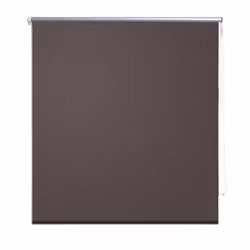 Store enrouleur - Marron - 120 x 230 cm - Occultant - Intérieur - 100% polyester