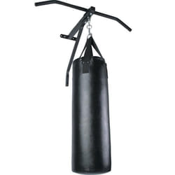 Barre de traction avec sac de frappe punching ball boxe sport fitness musculation 19 kg 83 cm