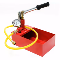 La pompe de remplissage et d’épreuve pour les installations sanitaires, installations solaires et installation de chauffage,  ...