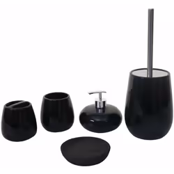 Cet ensemble de 5 accessoires de salle de bain est un ajout complet et élégant à votre salle de bain. L'ensemble de salle de  ...