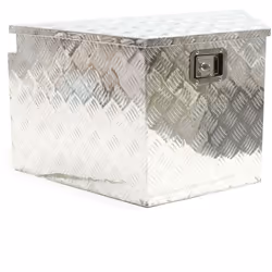 Ce caisson en aluminium massif vous offre le rangement optimal pour vos outils et matériaux. Que ce soit sur une remorque ou ...
