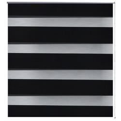 Helloshop26 - Store enrouleur noir tamisant 50 x 100 cm fenêtre rideau pare-vue volet roulant