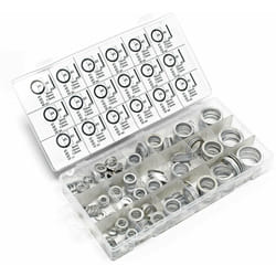 Helloshop26 - Set de bague d'étanchéité aluminium 450 pièces joint torique rondelle de joint