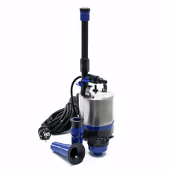Faites de votre bassin de jardin un point d'attraction avec cette pompe de fontaine en acier inoxydable. La pompe vous offre ...