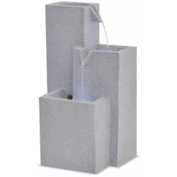 Décoshop26 - Fontaine d'intérieur avec lampe led Polyrésine 22,5x18x40,6 cm DEC020769