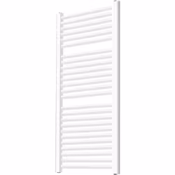 Type de sèche-serviette: panneau plat - montage au mur Vertical Couleur: blanc Dimensions totales (H/l): 1200x600 mm Poids: e ...