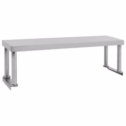 etagere de table de travail 120 x 30 x 35 cm acier Inoxydable