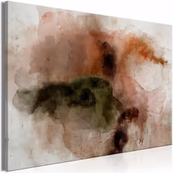 Tableau tendu sur un châssis en bois, prêt à accrocher L'impression numérique sur toile sous la forme d'un tableau unit la tr ...