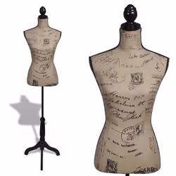 Buste de couture hauteur réglable mannequin femme 2002009