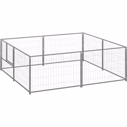 Ce chenil polyvalent est un excellent paradis de jeu en plein air pour vos chiens! La grande cage pour chien offre un grand e ...