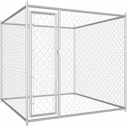 Ce chenil polyvalent pour chiens a de multiples utilisations: jeu, exercice, dressage ou tout simplement protection de vos ch ...