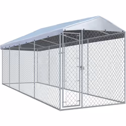 Ce chenil polyvalent pour chiens a de multiples utilisations: jeu, exercice, dressage ou tout simplement protection de vos ch ...