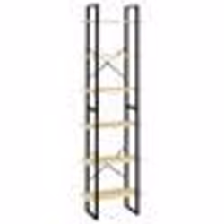 etagere de rangement 60 x 30 x 210 cm bois de pin massif